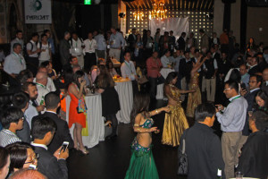 Belly Dancers Entertain the Crowd